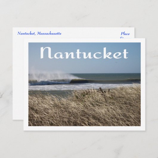 Cape Cod Nantucket, Massachusetts Briefkaart (Voorkant / Achterkant)