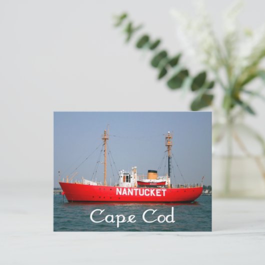 Cape Cod Nantucket, Massachusetts Briefkaart (Staand voorkant)