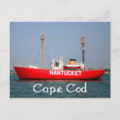 Cape Cod Nantucket, Massachusetts Briefkaart (Voorkant)