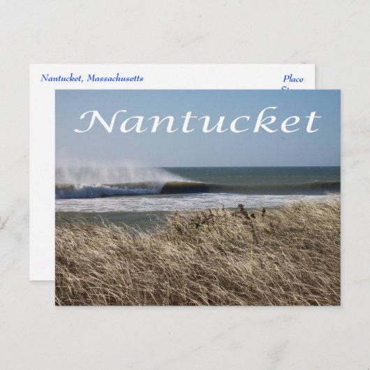 Cape Cod Nantucket, Massachusetts Briefkaart (Voorkant / Achterkant)