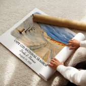 Cape Cod National Seashore Massachusetts Aquarel Poster