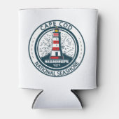 Cape Cod National Seashore Massachusetts Badge Blikjeskoeler (Voorkant)