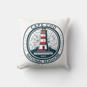 Cape Cod National Seashore Massachusetts Badge Kussen