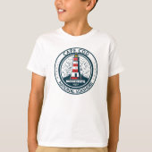 Cape Cod National Seashore Massachusetts Badge T-shirt (Voorkant)