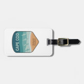 Cape Cod National Seashore Massachusetts Seagulls Bagagelabel (Voorkant horizontaal)