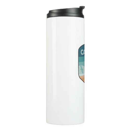 Cape Cod National Seashore Massachusetts Seagulls Thermosbeker (Gedraaid links)