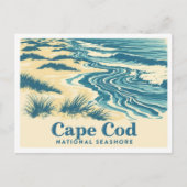Cape Cod National Seashore Massachusetts Travel Briefkaart (Voorkant)
