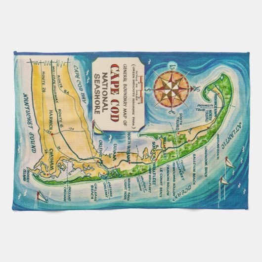 Cape Cod National Seashore Theedoek (Horizontaal)