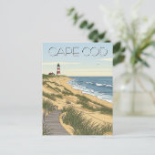 Cape Cod National Seashore Travel Briefkaart (Staand voorkant)