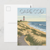 Cape Cod National Seashore Travel Briefkaart (Voorkant / Achterkant)