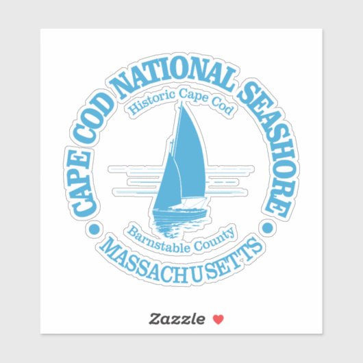 Cape Cod NS (zeilboot) Sticker (Vel)