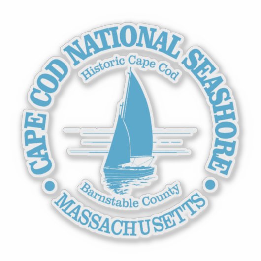 Cape Cod NS (zeilboot) Sticker (Voorkant)
