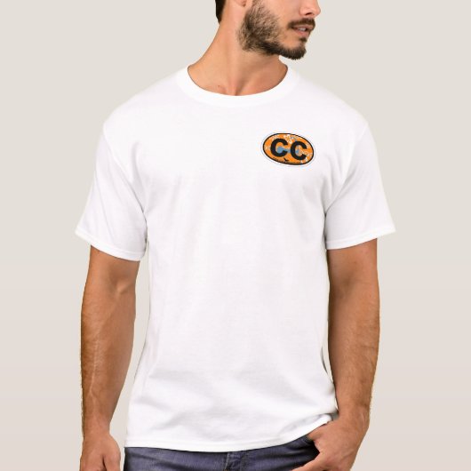 Cape Cod Oval Design. T-shirt (Voorkant)