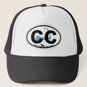 Cape Cod Oval Design. Trucker Pet