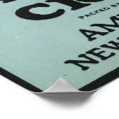 Cape Cod Peacock Brand Cranberry Label Poster (Hoek)