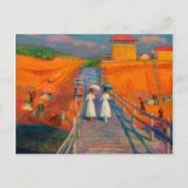 Cape Cod Pier van William Glackens  Briefkaart (Voorkant)