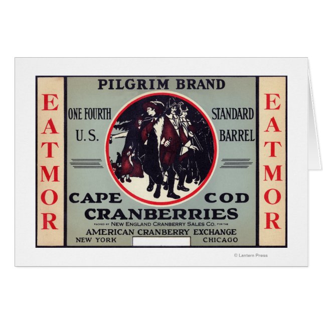 Cape Cod Pilgrim Eatmor Cranberries Brand (Voorkant Horizontaal)