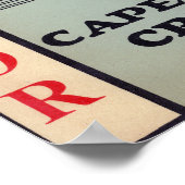 Cape Cod Pilgrim Eatmor Cranberries Brand Poster (Hoek)