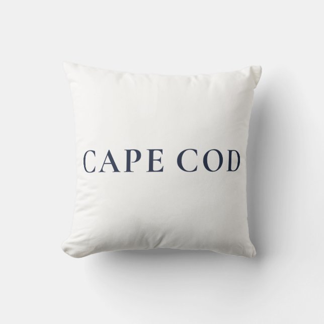 Cape Cod Preppy Kusthuis Decoratie Kussen (Voorkant)