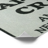 Cape Cod Priscilla Brand Cranberry Label Poster (Hoek)