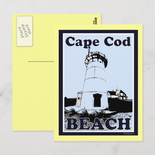 Cape Cod Provincetown Briefkaart (Voorkant / Achterkant)
