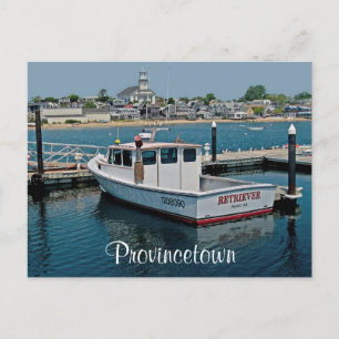 Cape Cod Provincetown Harbour, MA Post Card Briefkaart