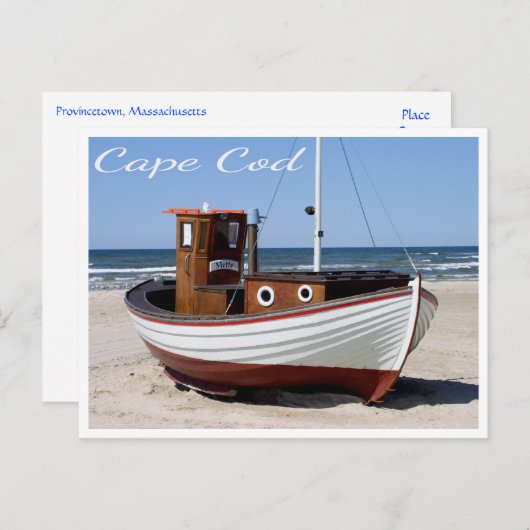 Cape Cod, Provincetown, Massachusetts Briefkaart (Voorkant / Achterkant)