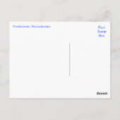 Cape Cod, Provincetown, Massachusetts Briefkaart (Achterkant)