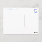 Cape Cod, Provincetown Massachusetts Briefkaart (Achterkant)