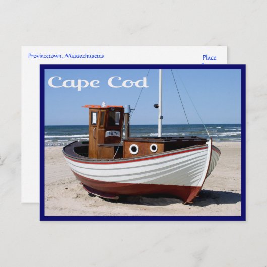 Cape Cod, Provincetown, Massachusetts Briefkaart (Voorkant / Achterkant)