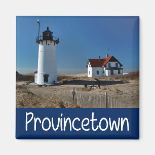 Cape Cod, Provincetown Massachusetts Lighthouse Magneet