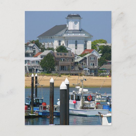 Cape Cod Provincetown Massachusetts Post Card Briefkaart (Voorkant)