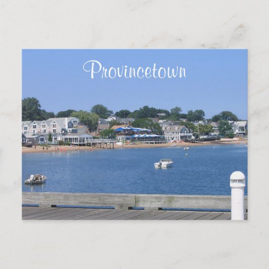 Cape Cod, Provincetown Massachusetts Post Card Briefkaart (Voorkant)