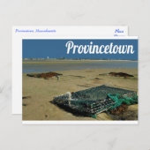 Cape Cod Provincetown Massachusetts Post Card Briefkaart (Voorkant / Achterkant)