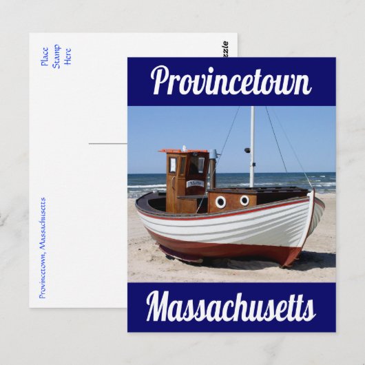 Cape Cod, Provincetown, Massachusetts Postcard Briefkaart (Voorkant / Achterkant)