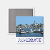 Cape Cod, Provincetown, Massachusetts, Verenigde S Magneet (Voorkant / Achterkant)
