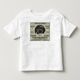 Cape Cod Puritan Brand Cranberry Label Kinder Shirts