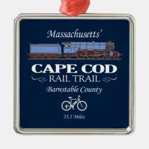 Cape Cod Rail Trail (RT2) Metalen Ornament
