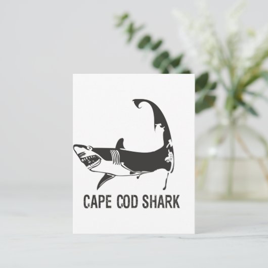 CAPE COD SHARK BRIEFKAART (Staand voorkant)