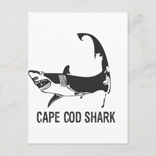 CAPE COD SHARK BRIEFKAART (Voorkant)