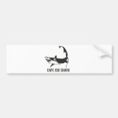 CAPE COD SHARK BUMPERSTICKER (Voorkant)