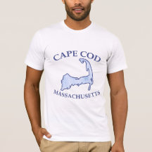 Cape Cod Silhouette Preppy Blauw Gestreepte Mannen