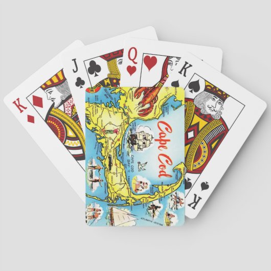 Cape Cod-speelkaarten Pokerkaarten (Achterkant)
