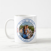 Cape Cod stijl trouwmok Koffiemok (Links)