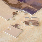 Cape Cod-strandbaai-oceaan-schilderij Legpuzzel (Zijkant)