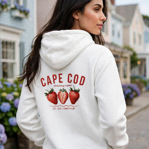 Cape Cod Strawberry Market Hoodie - Opgericht in 1