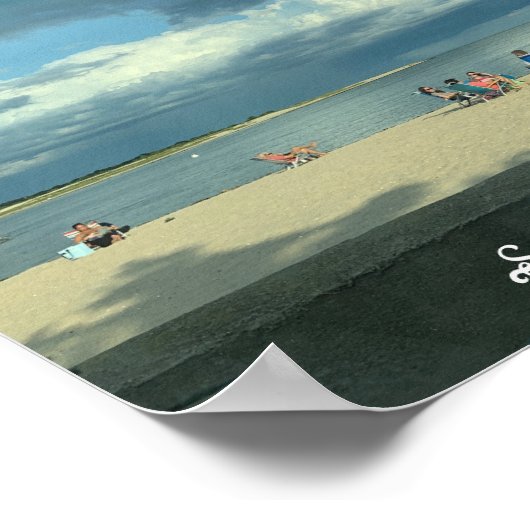 Cape Cod Summer Sunset Beach Poster (Hoek)