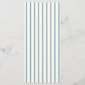 Cape Cod Thema Menu (Achterkant)