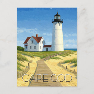 Cape Cod Travel Briefkaart
