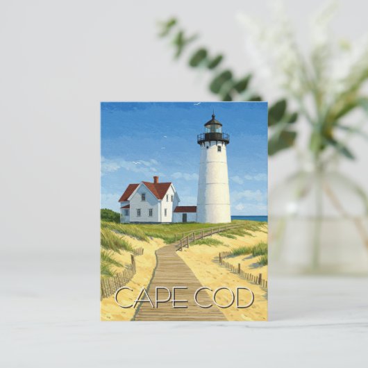 Cape Cod Travel Briefkaart (Staand voorkant)